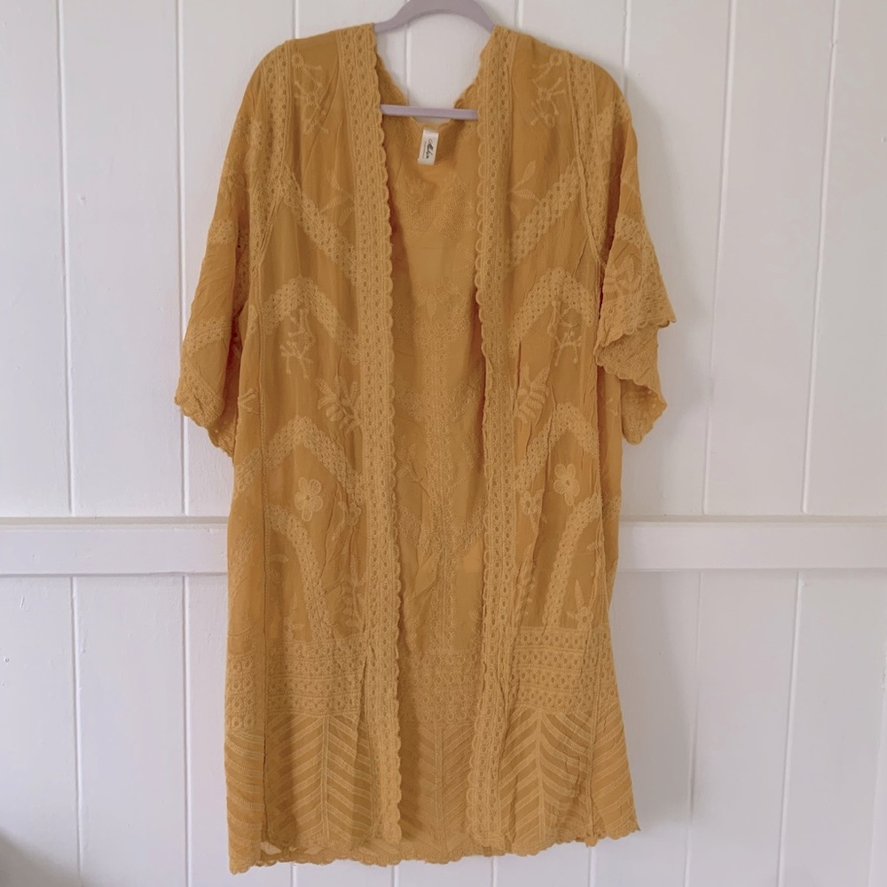 Flower Embroidered Tunic